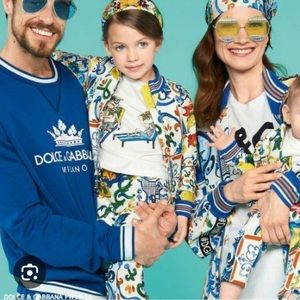 Dolce & Gabbana Kids majolica pants girls kids size 4